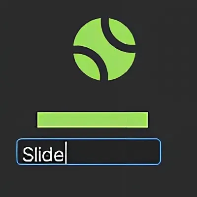 Unity Inspector showing a Physics Material 2D named slide with the Friction field edited to 0